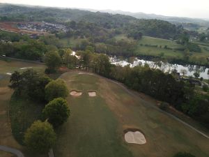 Holston Hills 16th Green Aerial